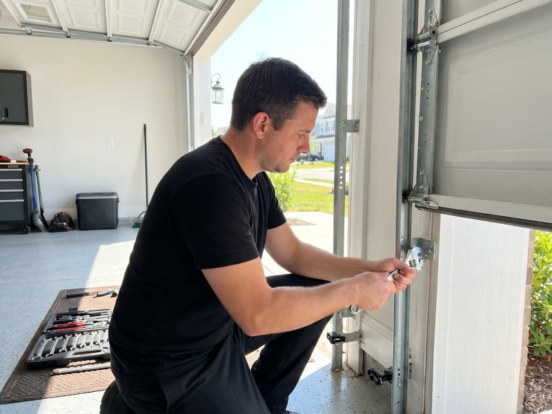 Garage Door Track Repair AllSet Garage Care